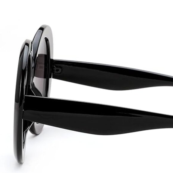 Retro oversized round sunglasses - Picture 4 of 6